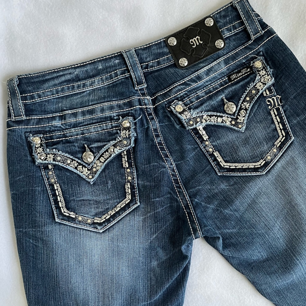Miss Me | Women's Mid-Rise Signature Skinny Jeans | Size 31